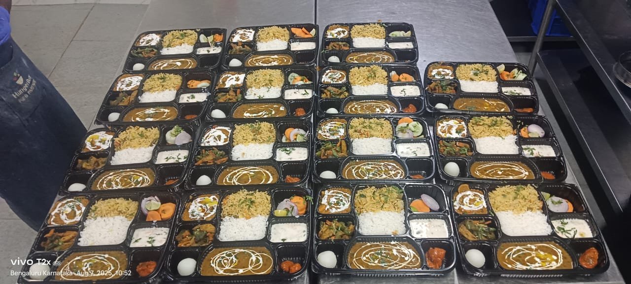 Desi Meals Hub bulk packed office meals in Bengaluru