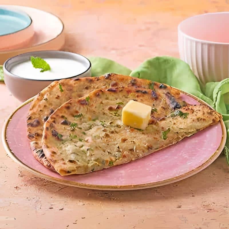 Aloo Stuffed Tawa Paratha - Desi Meals Hub Bengaluru
