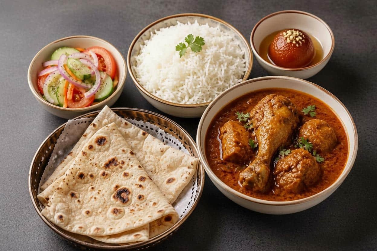 Chicken Mini Thali - Desi Meals Hub Bengaluru