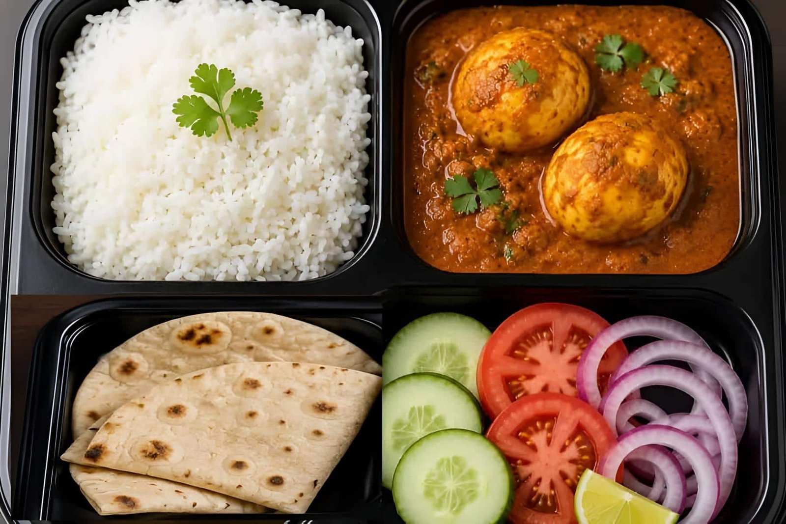 Egg Mini Thali - Desi Meals Hub Bengaluru