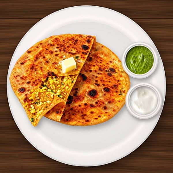 Paneer Stuffed Tawa Paratha - Desi Meals Hub Bengaluru