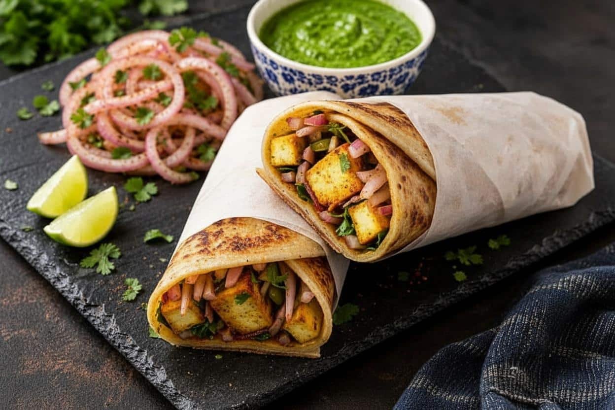 Paneer Veg Roll - Desi Meals Hub Bengaluru