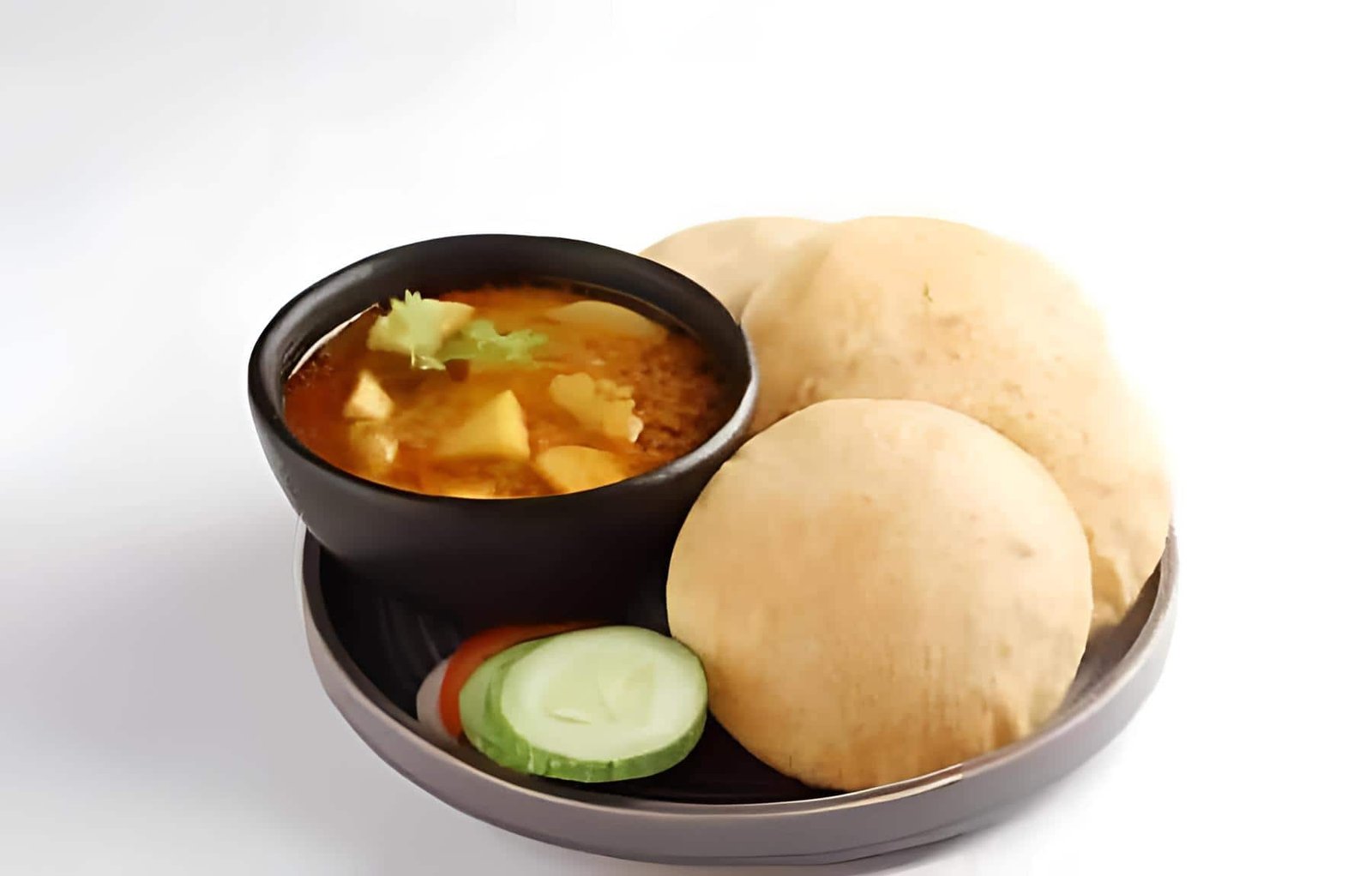 Poori Sabji (3 Poori) - Desi Meals Hub Bengaluru