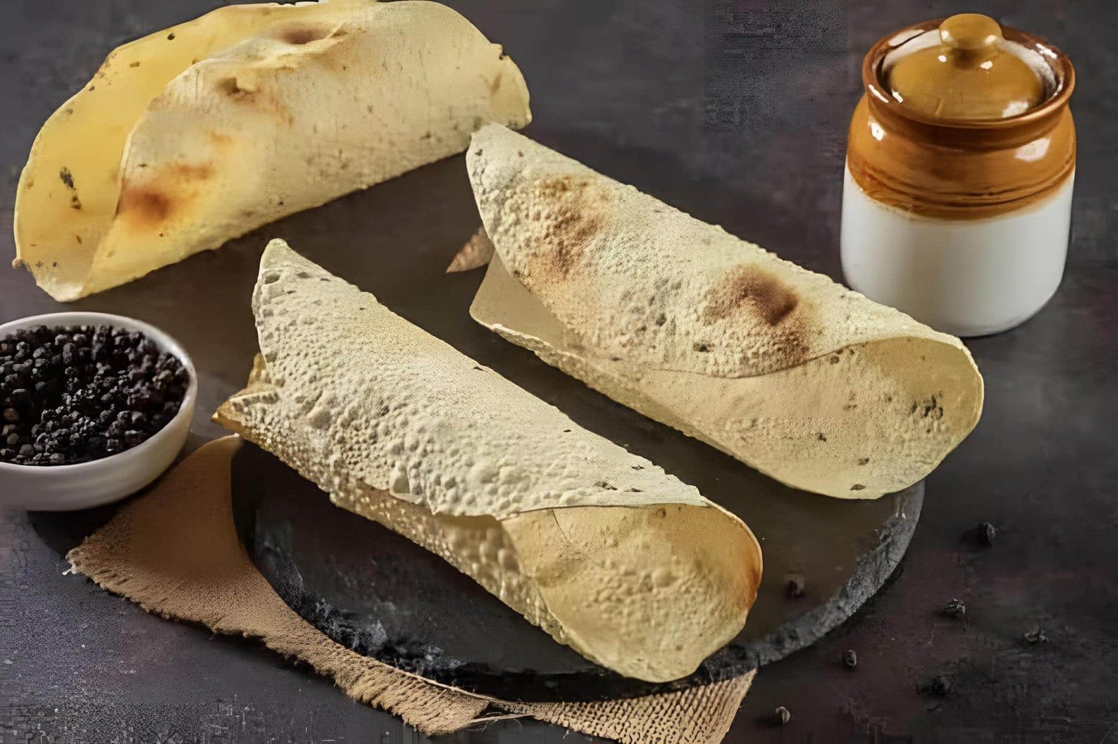 Roasted Papad - Desi Meals Hub Bengaluru